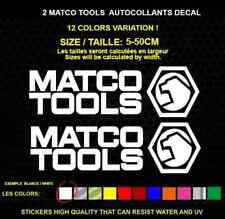 2 MATCO TOOLS   autocollant