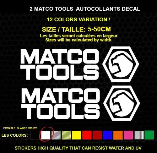 Matco tools autocollant - matco,