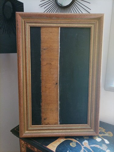 Tableau abstrait brutaliste - abstrait.,