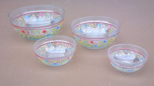 Saladiers durable fleurs - 4,