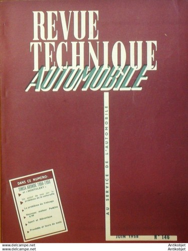 Revue technique simca aronde - simca,