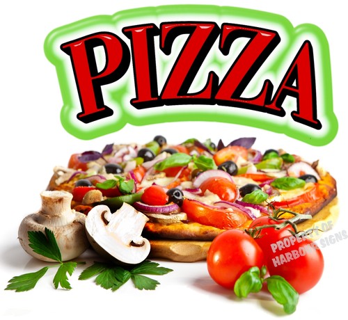 Pizza decal concession - pizza,