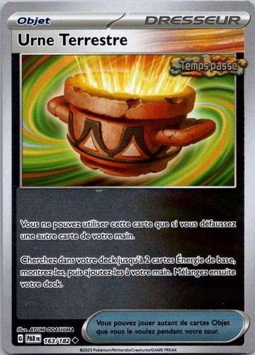 Carte pokémon dresseur urne - pokémon,