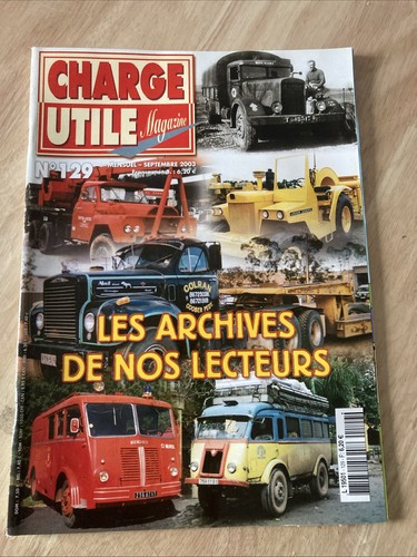 Charge utile 129 2003 - charge,