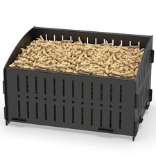 Panier brûleur à granulés 29 × 20 × 17 cm panier de combustion à granulés pou...