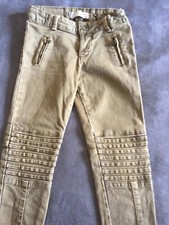 JEAN SLIM MOUTARDE FILLE 4/5 ANS "ZARA GIRLS"