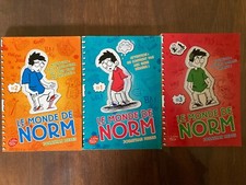 LOT de 3 LE MONDE DE NORM Tome n° 1 2 et 3 Jonathan MERES  HACHETTE Romans