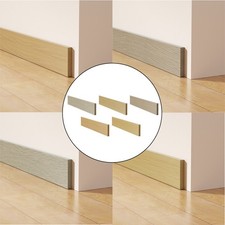 Pour coins muraux plinthe bois