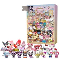 Calendrier de l'Avent Kawaii Hello Kitty et Kuromi - Édition Noël