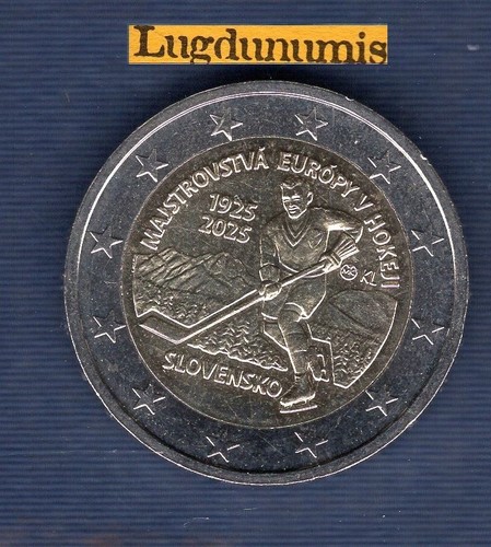 Euro commémo slovaquie - slovaquie, 2025