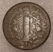 Bouton Révolution 1793 REPUBLIQUE FRANCAISE ORIGINAL (EMPIRE)  relique 26 mm GM