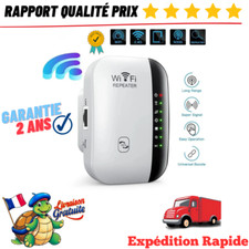 Répéteur Wifi Amplificateur Signal Wifi 300Mbps Sans Fil Extension Routeur