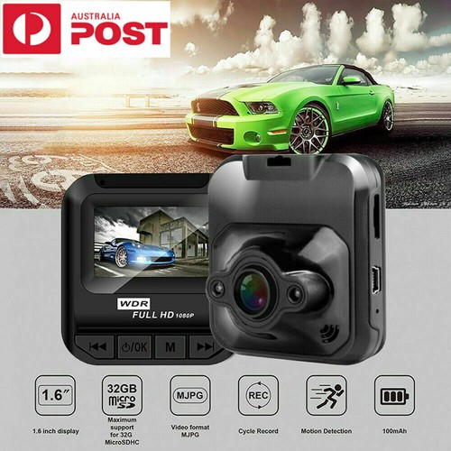 1080p dual lens car dvr - hd,