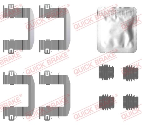Quick brake kit accessoires - quick, d'accessoires