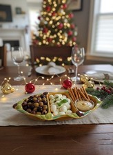 Plat de service apéritif