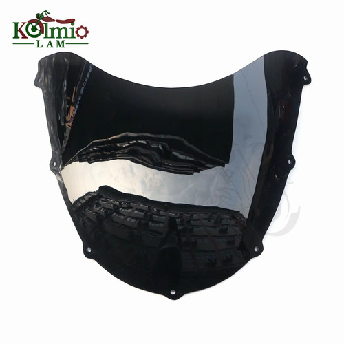 Noir moto pare brise adapté - noir,