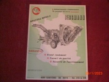 PROSPECTUS   PUBLICITAIRE  ARRACHEUSE    PdT  BERGMANN K  60 VRAC