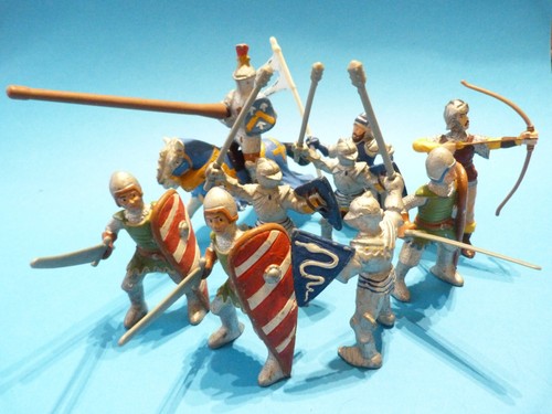 Figurines anciennes pvc - pvc,