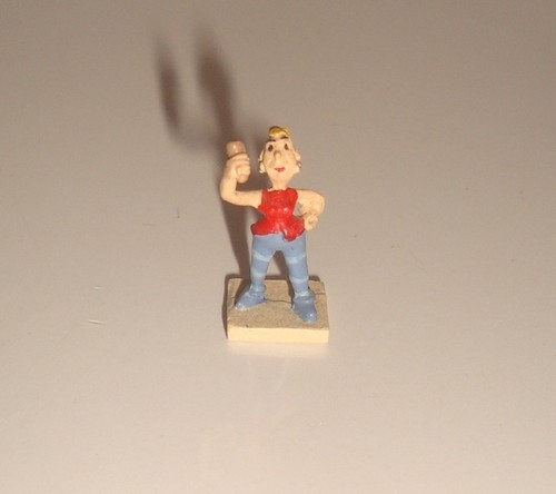 Mini figurine plomb asterix - en,