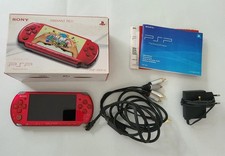 Console Sony PSP 3004 RR Red Radiant Slim & Lite : En boite, sans batterie