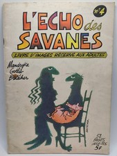 REVUE L'ECHO DES SAVANES N°4 - 1973 revue bande dessinee gotlib c