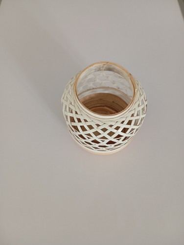 Photophore lanterne bambou - lanterne,