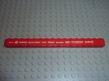 LEGO Brick 1 x 16 with White 'Beta', 'NGK', 'MOMO', 'ACER'  2465pb15R Set 8654