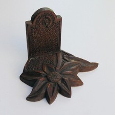 PORTE-MONTRE DE GOUSSET ANCIEN EN BOIS FORÊT NOIRE