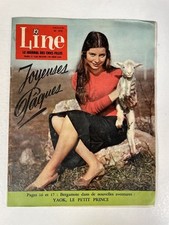 Line, le journal des chics filles. Hebdomadaire N°370 - Avril 1962