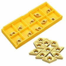 Tout Neuf Plaquettes Carbure Tournant Outil 10 Pcs / Boîte Accessoires