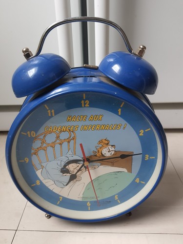 Réveil vintage gaston - gaston, lagaffe