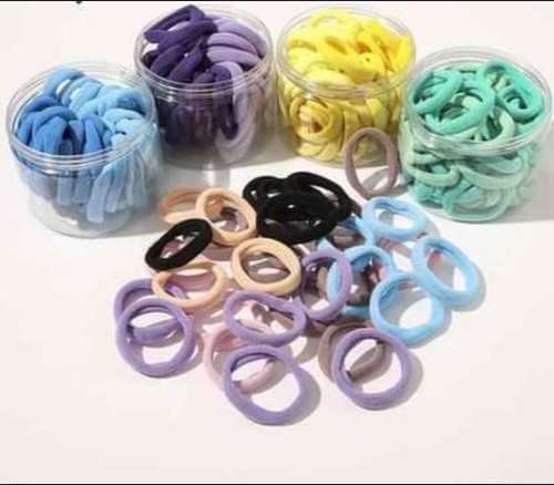 Elastic hair ties - (30, count)