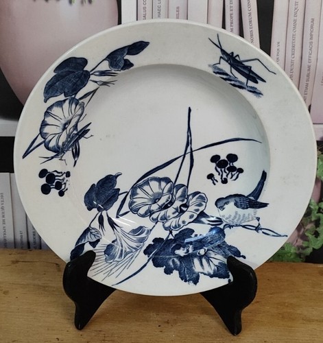 Assiette creuse ancienne - assiette,
