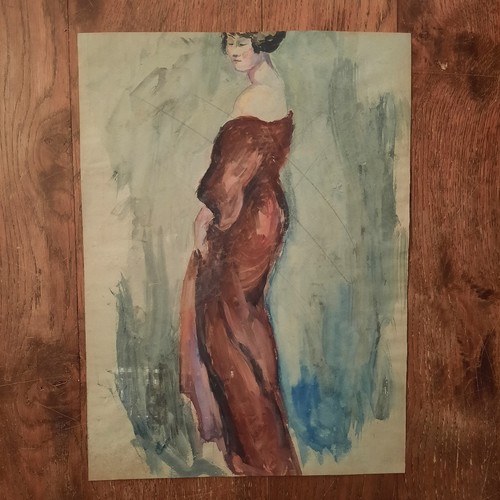 Tableau portrait huile - portrait,