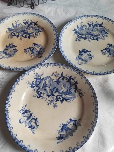 Lot assiettes à dessert - lot,