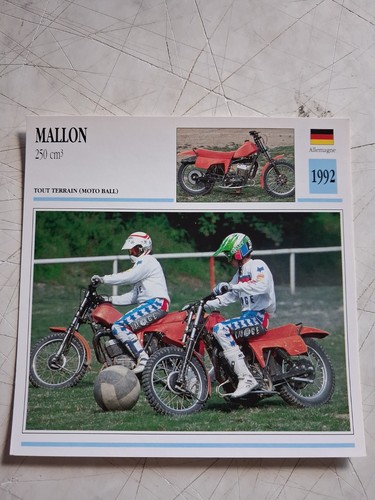 Mallon 250 motoball 1992 - mallon,