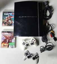 Console PS3 FAT 80 GO CECHL 04 Sony PlayStation 3 Dualshock 3 Blanche