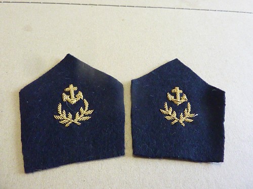 Paire insignes uniforme - insignes, d'
