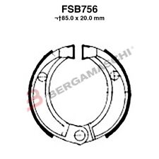 Patins de Frein Sabot Frein