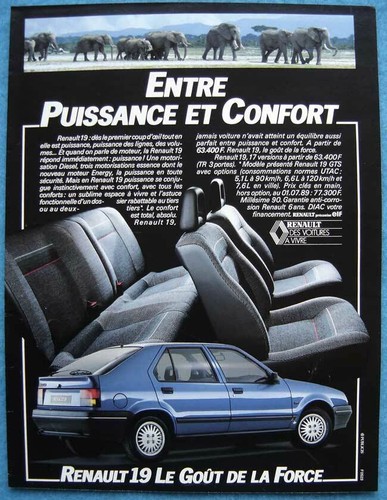 Publicité papier voiture - -,