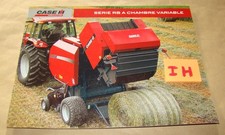 12 pages Brochure CASE IH Presse Série RB no Tracteur Fiat Someca Lanz SFV Fendt