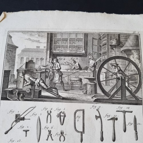 Gravure encyclopédie - gravure,