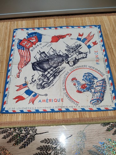 Rare ancien mouchoir - rare,