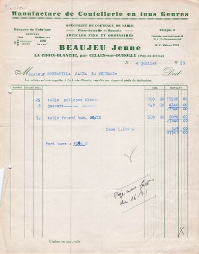 Celles sur durolle - celles,