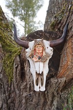 IN0303  TETE DE MORT SQUELETTE