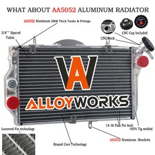 Alu Radiateur Pour Honda CBR1100 CBR1100XX Super Blackbird 97-08 98