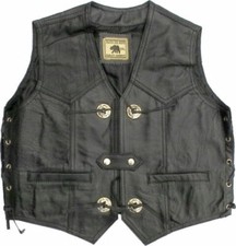 Veste En Cuir Pour Enfants