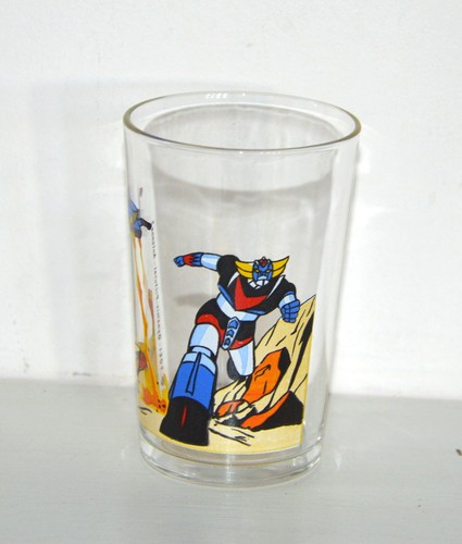 Ancien verre moutarde goldorak - ancien,