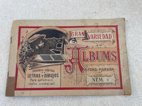 Ancien album broderie - ancien, de