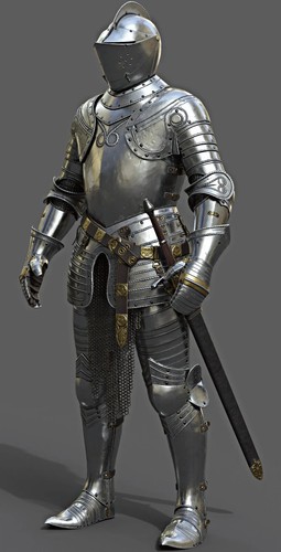 Combinaison armure - combinaison, d'armure